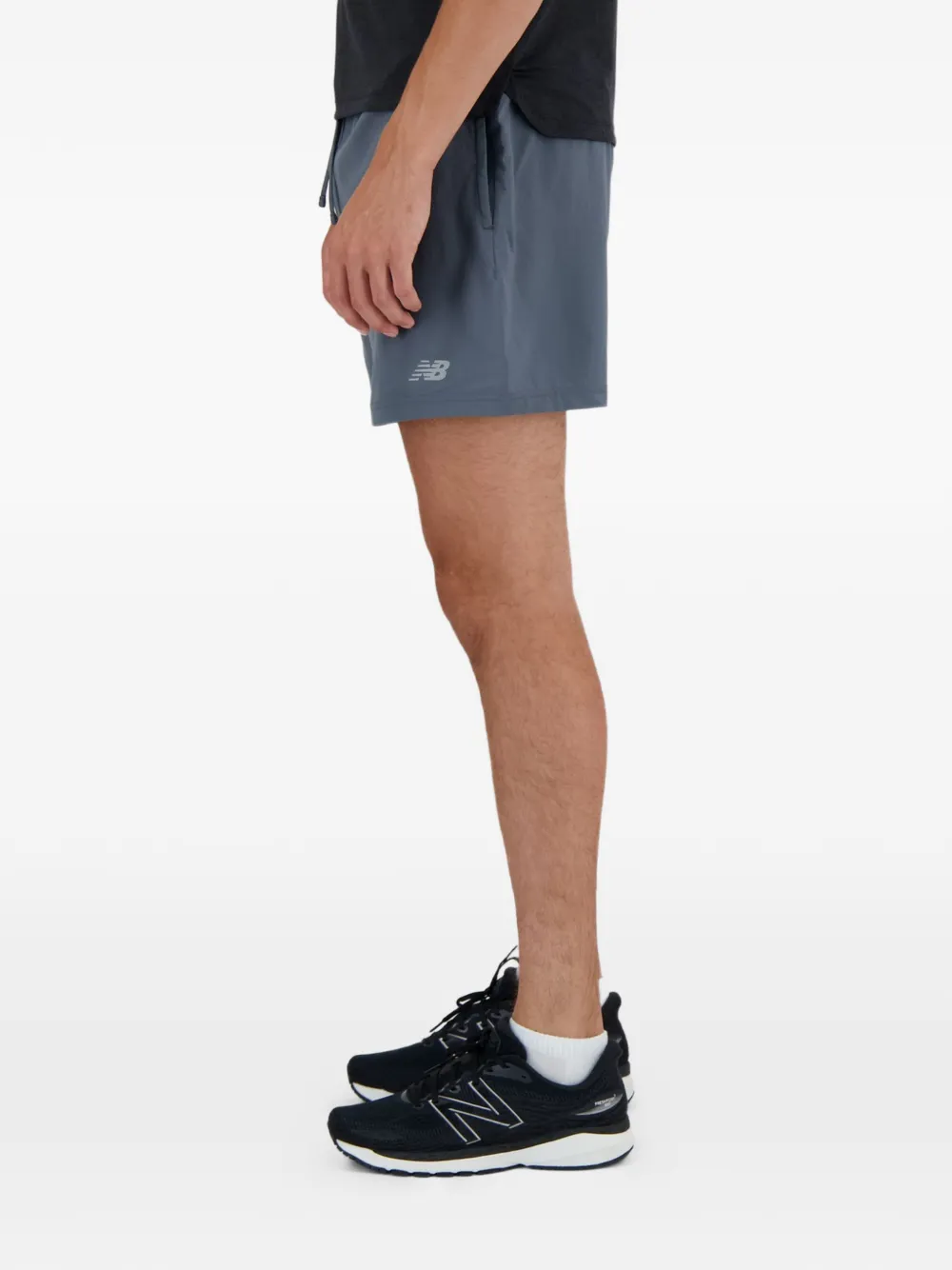 New Balance Sport Essential 5" trainingsshorts Grijs