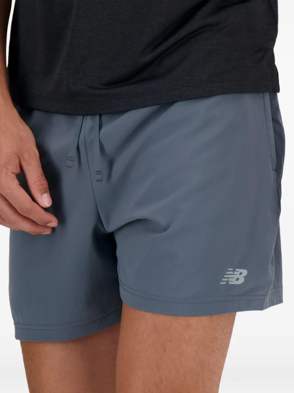 New Balance Sport Essential 5" trainingsshorts Grijs