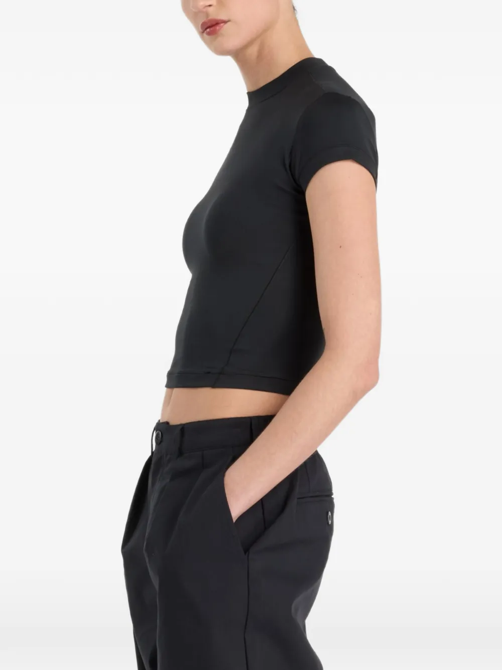 New Balance NB Define getailleerd T-shirt met korte mouwen Zwart