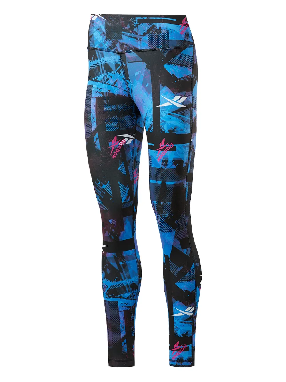 Reebok Leggings con stampa - Blu