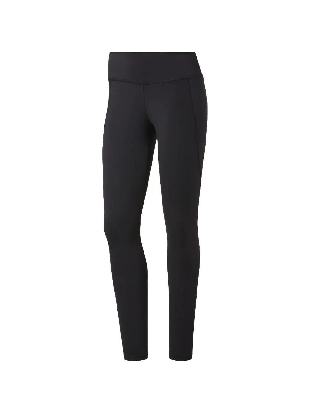Reebok Leggings mit Mesh-Einsatz - Schwarz