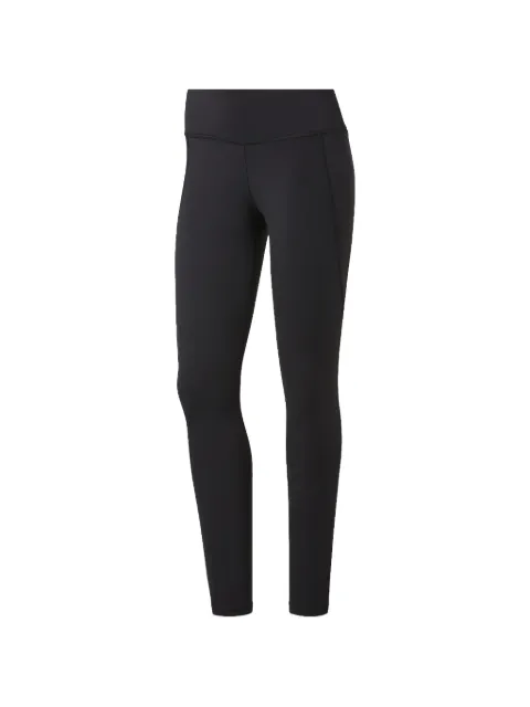 Reebok leggins con paneles de malla