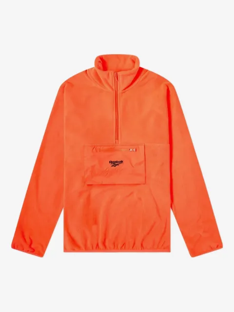 Reebok half-zip fleece sweatshirt