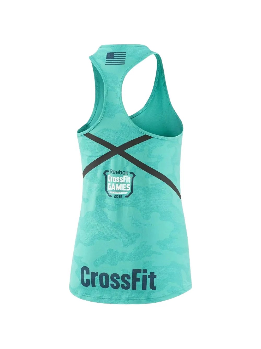  Reebok Printed Tank Top - Green 