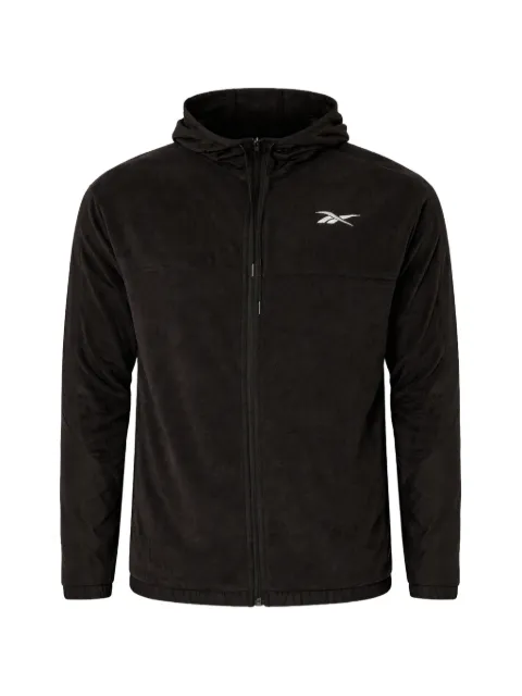 Reebok fleece zip-up hoodie