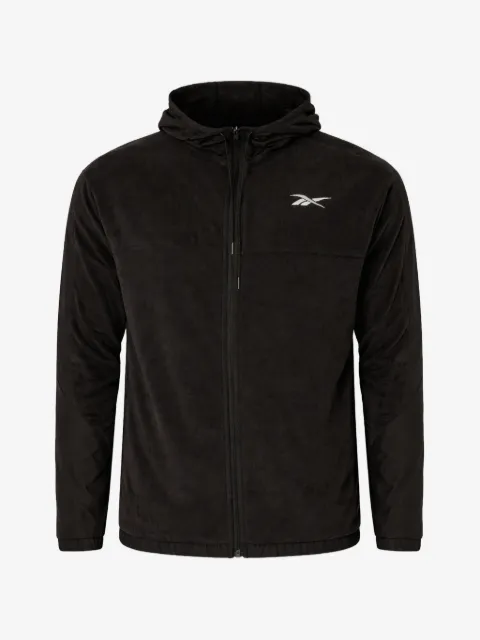 Reebok fleece zip-up hoodie
