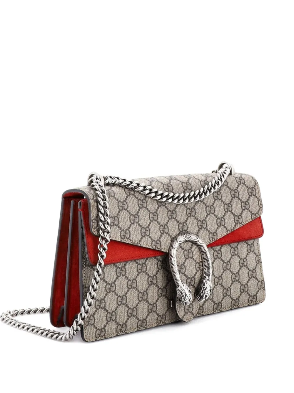 Gucci Pre-Owned Dionysus Bag GG Coated Canvas Small shoulder bag - Marrone