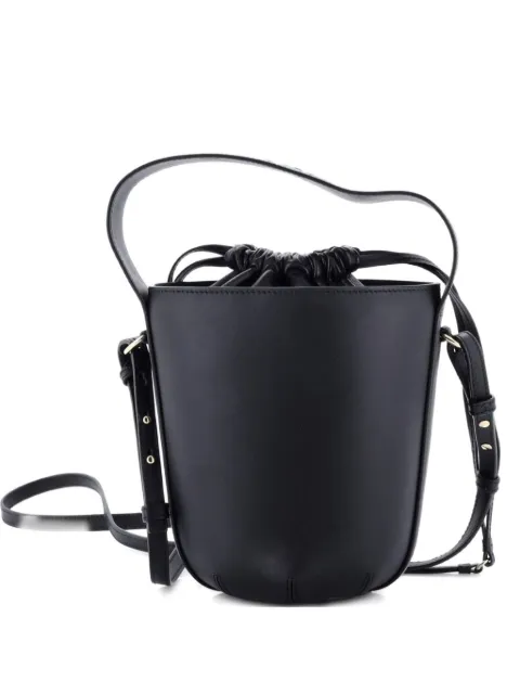Chloé Pre-Owned Sense Drawstring Leather bucket bag