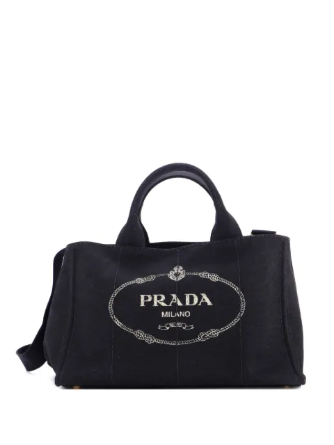 Prada Pre-Owned bolso shopper Canapa Convertible mediano de lona