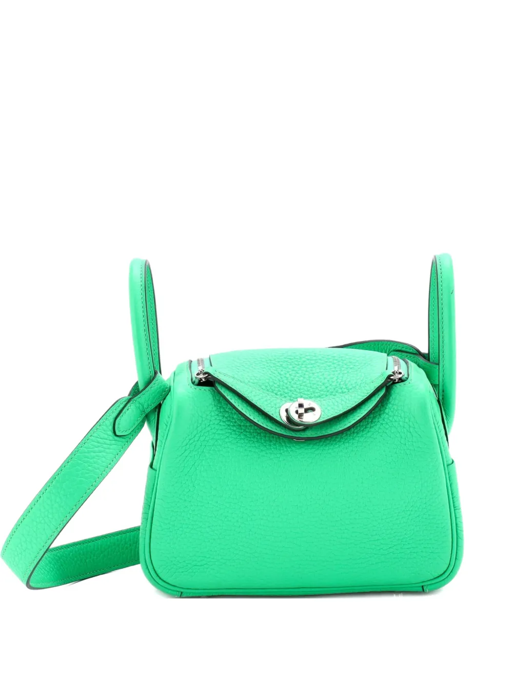 Hermès Pre-Owned Lindy Bag Clemence Mini crossbody bag | verde | Image 1