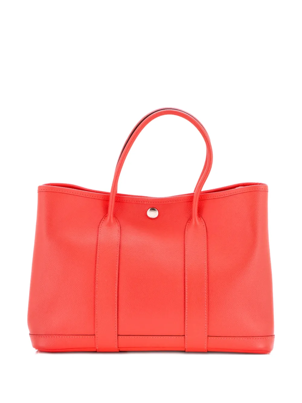 Hermès Pre-Owned Garden Party Leather 30 tote bag - Red