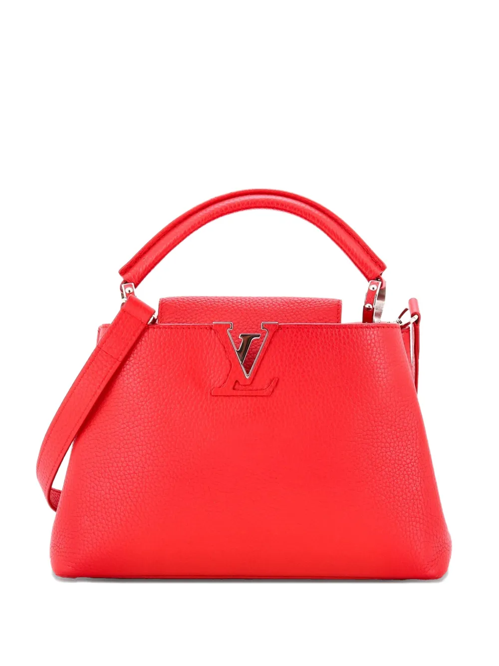 Louis Vuitton Pre-Owned Capucines Bag Leather BB satchel - Rosso