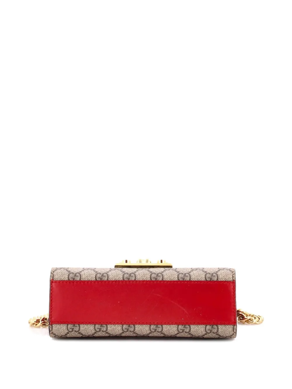 Padlock Shoulder Bag GG Coated Canvas and Leather Small crossbody bag