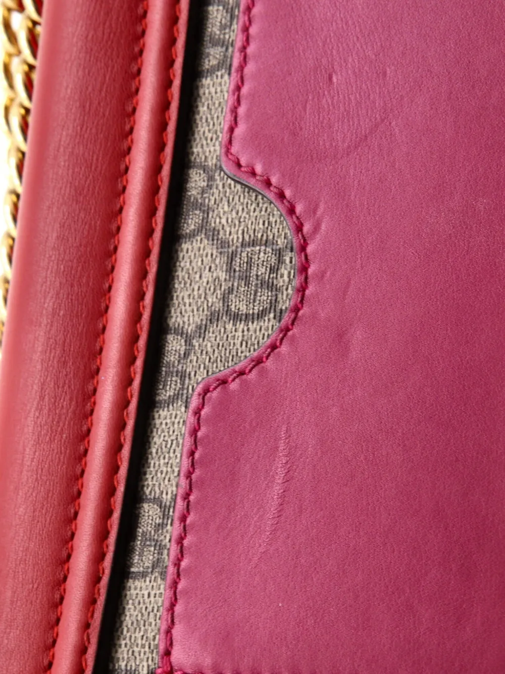 Padlock Shoulder Bag Gg Coated Canvas And Leather Small Crossbody Bag