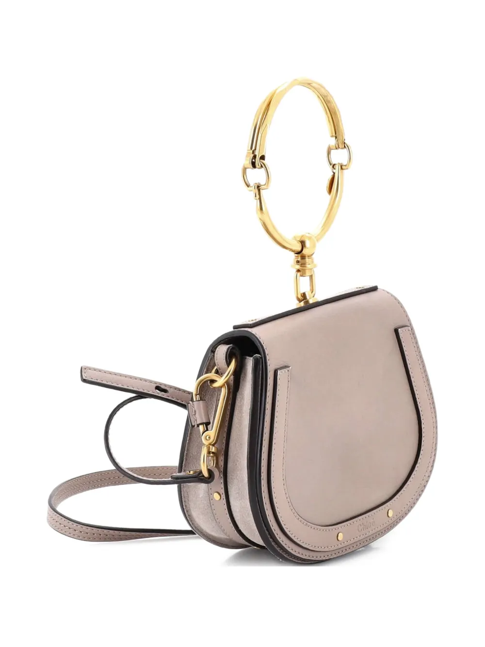  Chloé Pre-owned Nile Leather Small Crossbody Bag - Neutrals 
