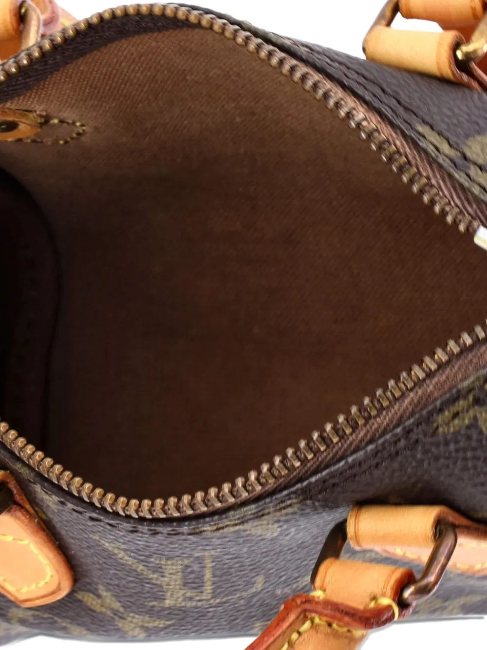 Speedy Mini Hl Handbag Monogram Canvas Satchel