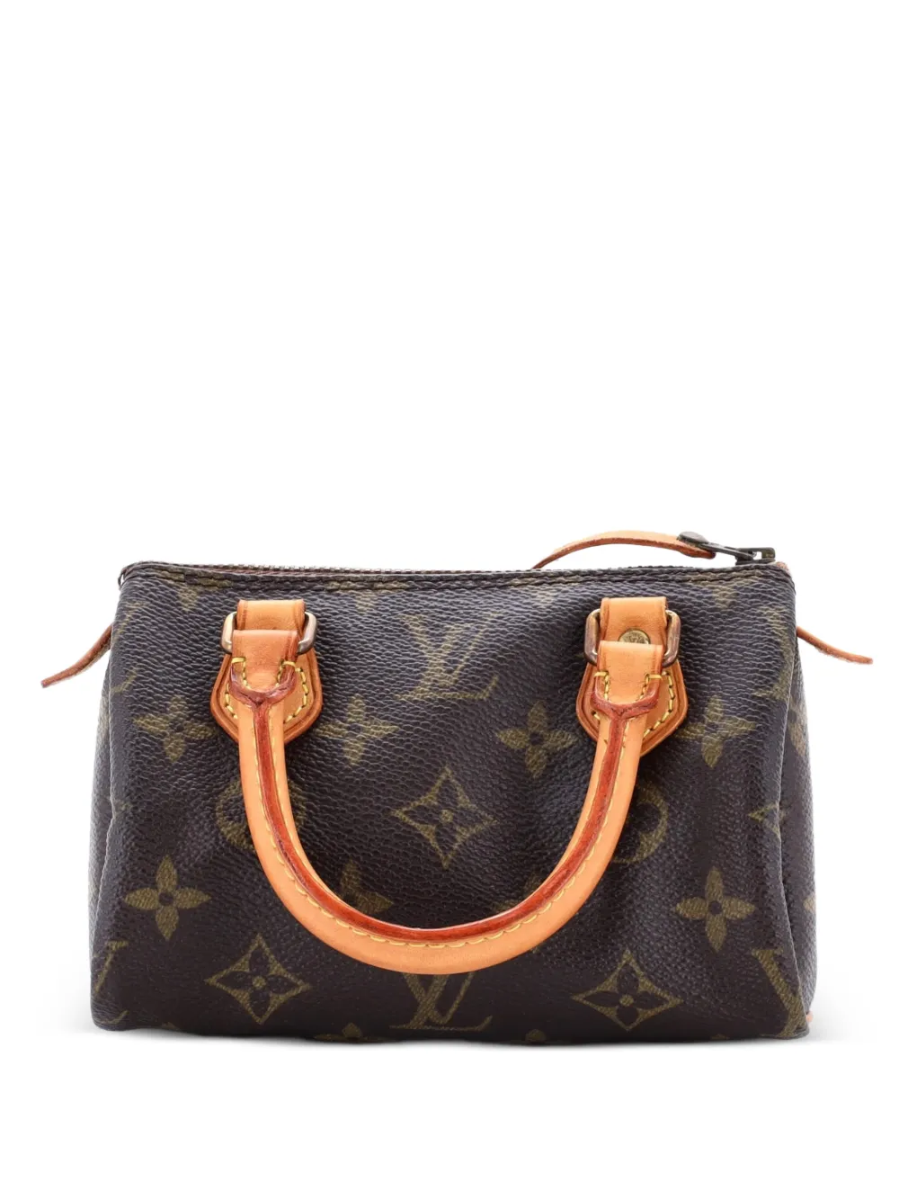 Louis Vuitton Pre-Owned Speedy Mini HL Handbag Monogram Canvas satchel - Marrone