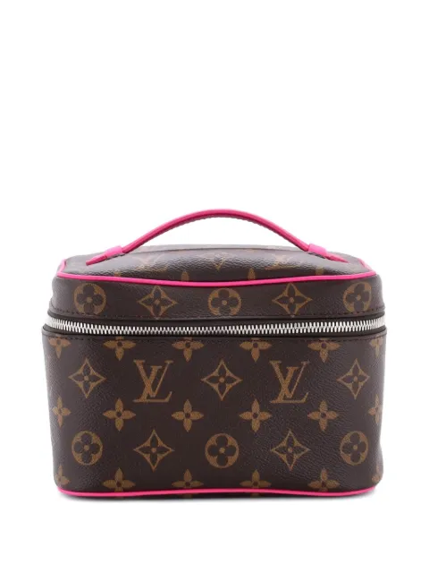 Louis Vuitton Pre-Owned Nice Vanity Case Macassar Monogram Canvas Mini pouch