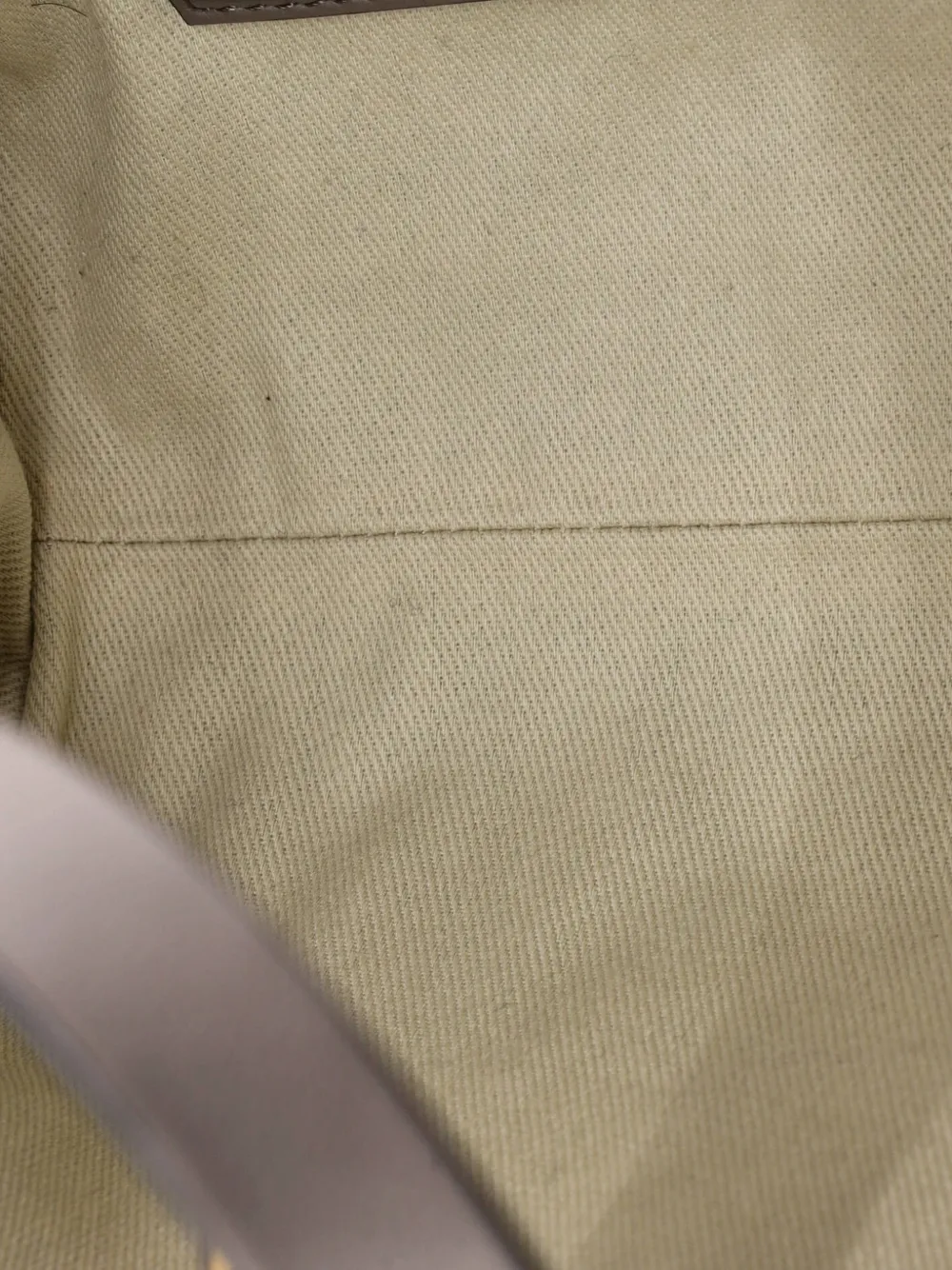 Pre-owned Valentino Garavani Vlogo Shopper Canvas And Leather Small Tote Bag In Gray