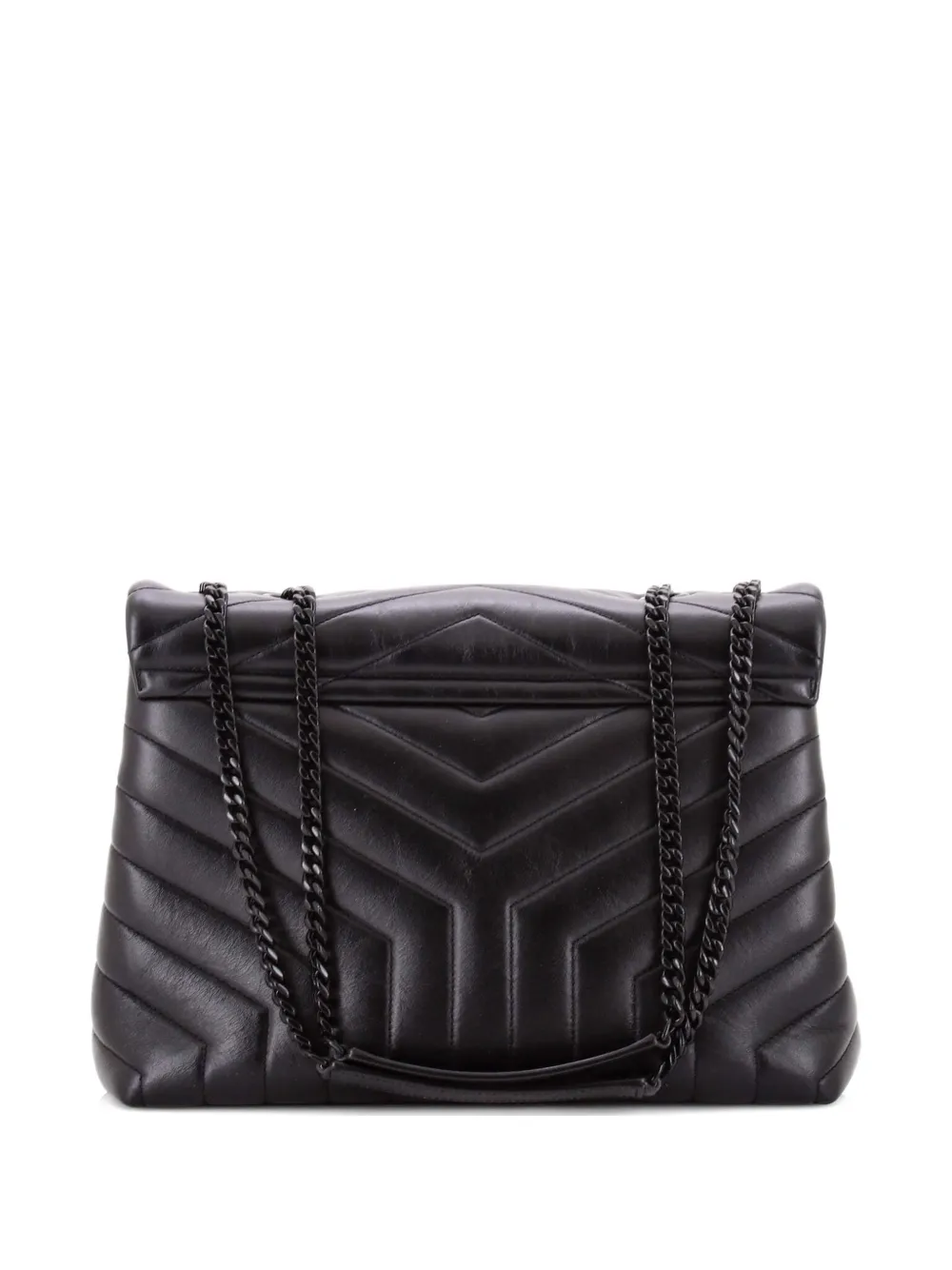 Saint Laurent Pre-Owned bolso de hombro Loulou mediano de piel y chevron | Estilos de archivo | Image 2
