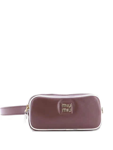 Miu Miu Pre-Owned Softy Leather Small belt bag
