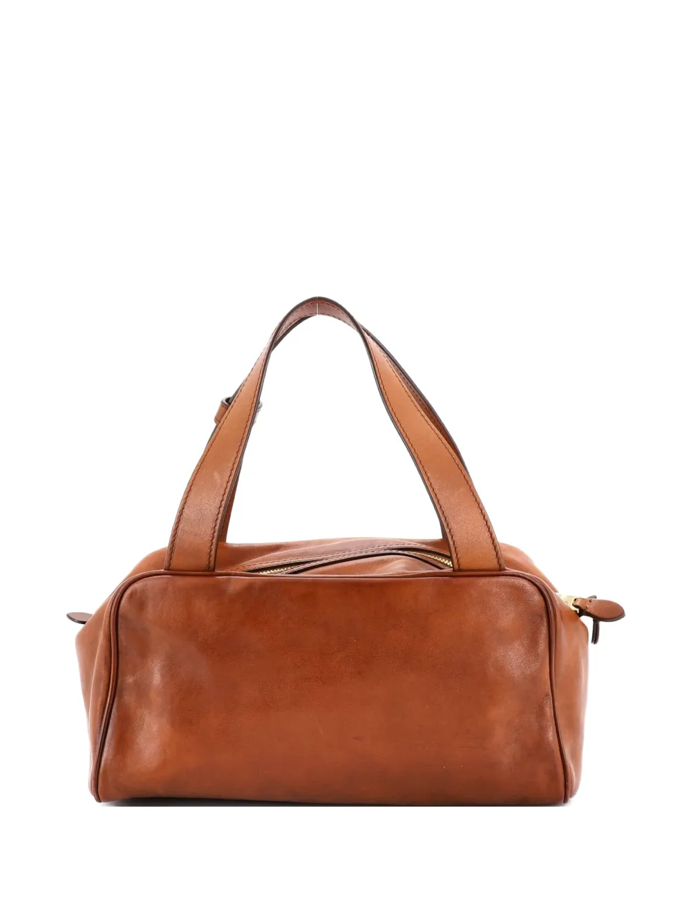 Miu Miu Pre-Owned Zip Top Handle Bauletto Bag Calfskin shoulder bag | Pre-Owned | Image 2