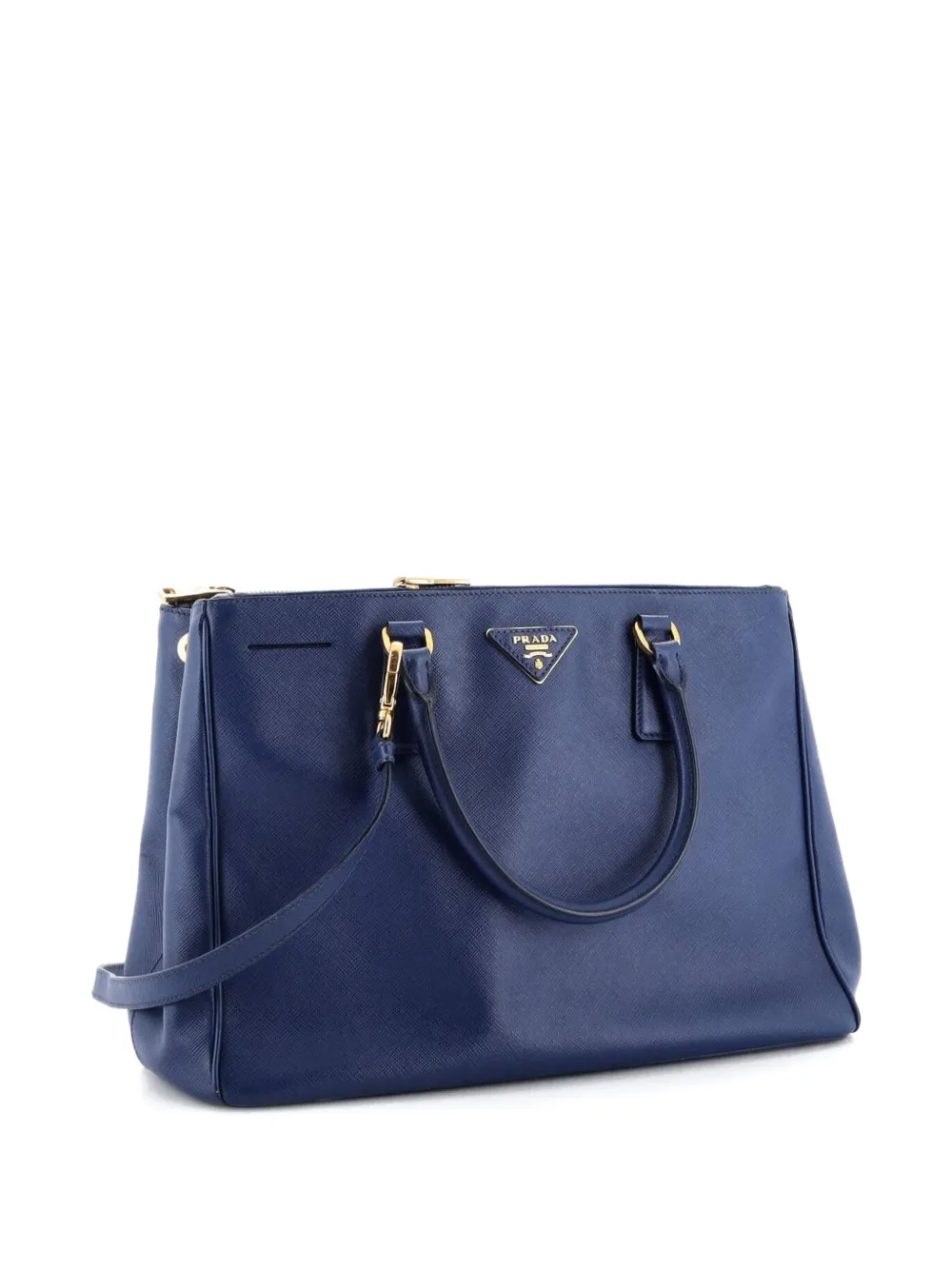 Prada Pre-Owned Galleria Double Zip Saffiano Leather Large Tote