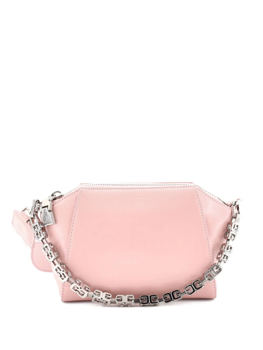 Pre-owned Givenchy X Chito Antigona Convertible Bag Leather Xs Shoulder Bag In Pink