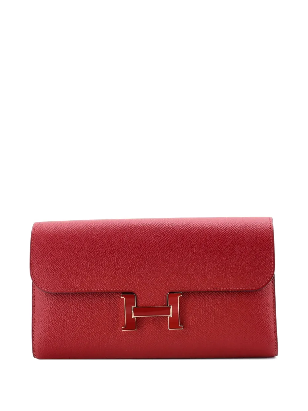 Hermès Pre-Owned Constance Wallet Epsom Long small wallets | Red | Image 1