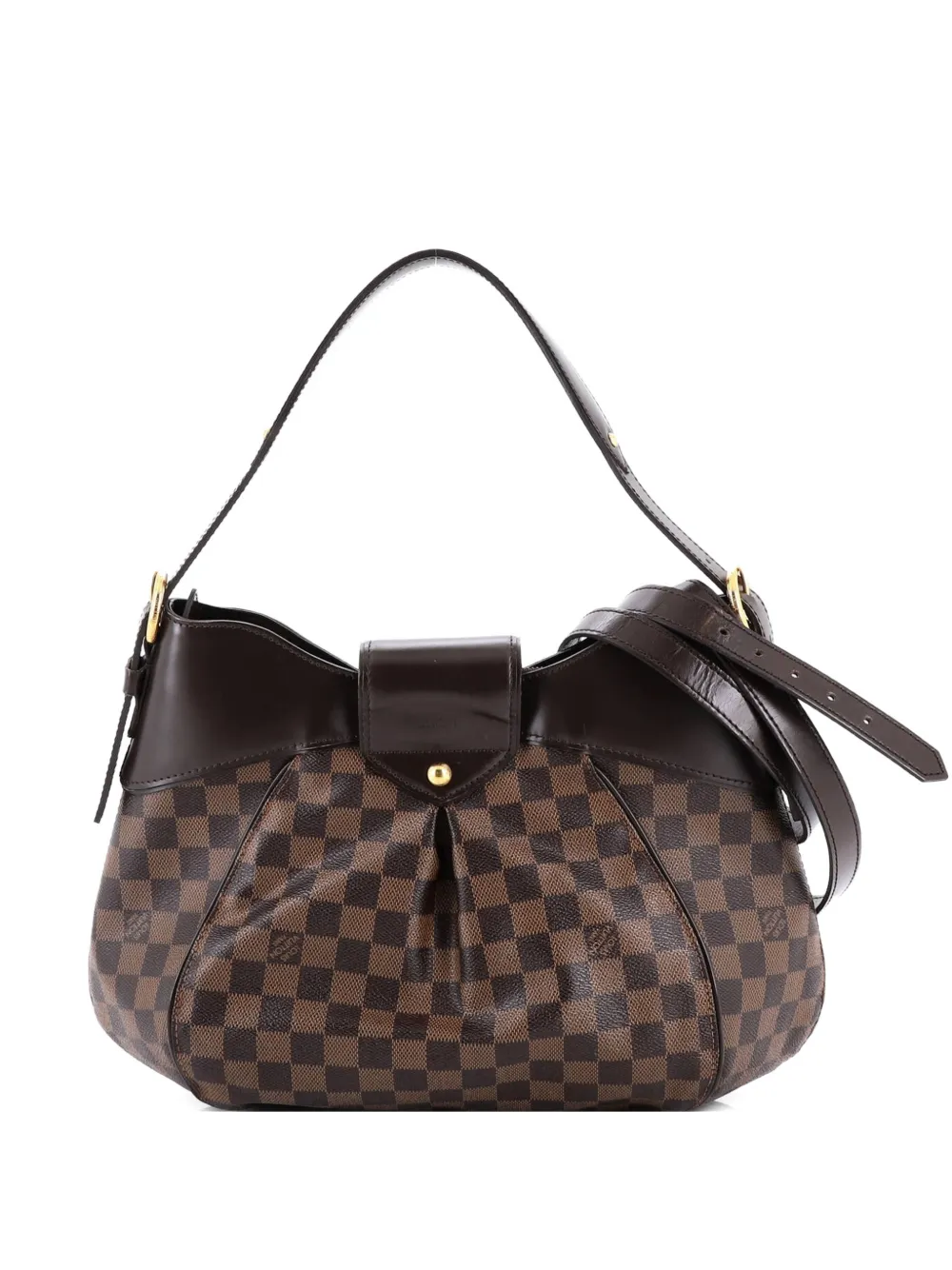 Louis Vuitton Pre-Owned Sistina Handbag Damier MM hobo bag - Marrone