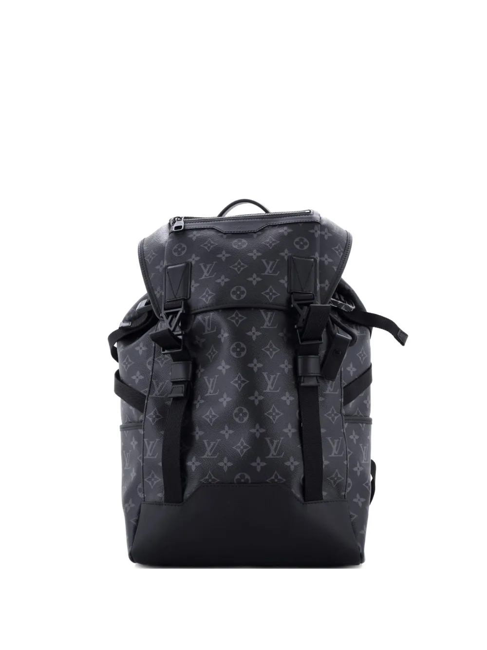 Louis Vuitton Pre-Owned Getaway Monogram Eclipse Canvas backpack | Black | Image 1