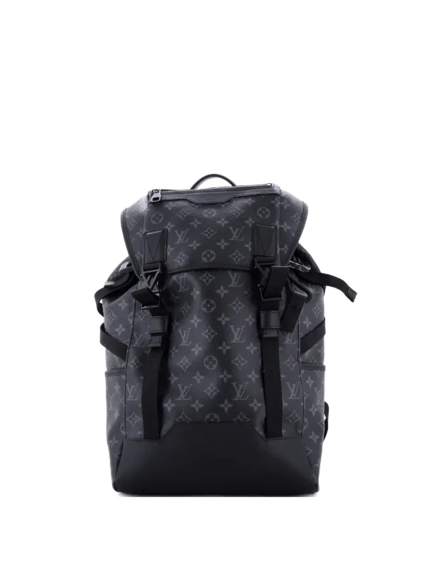 LOUIS VUITTONブリーフバックパック黒/リュック/ショルダー LOUIS VUITTON（ルイ・ヴィトン） 並行輸入 リュックサック