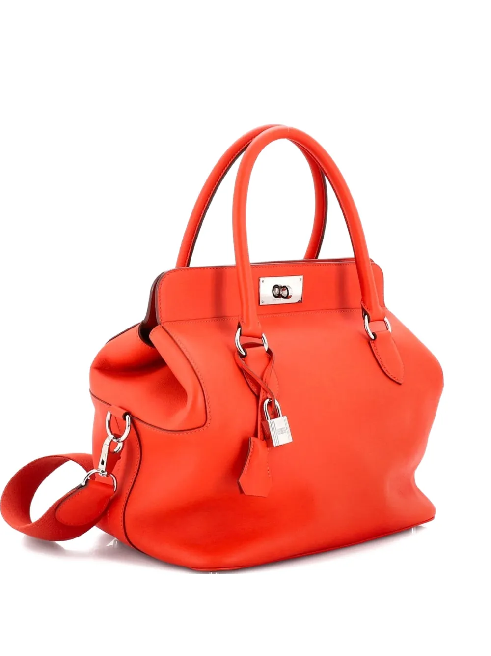 Hermès Pre-Owned Toolbox Bag Swift 26 satchel | Orange | Image 1