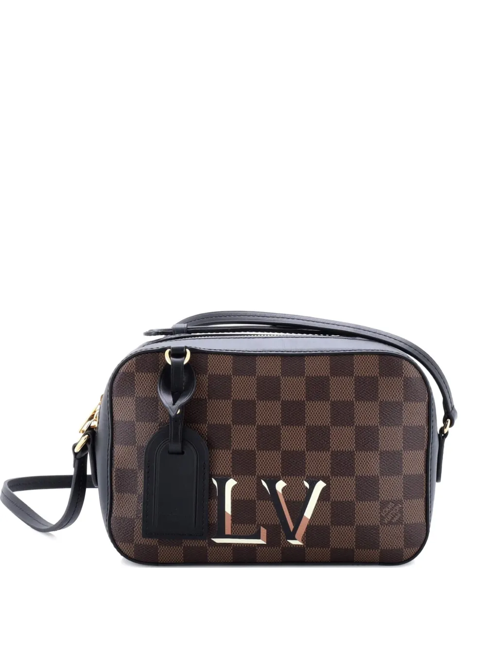 Louis Vuitton Pre-Owned Santa Monica Damier crossbody bag - Marrone