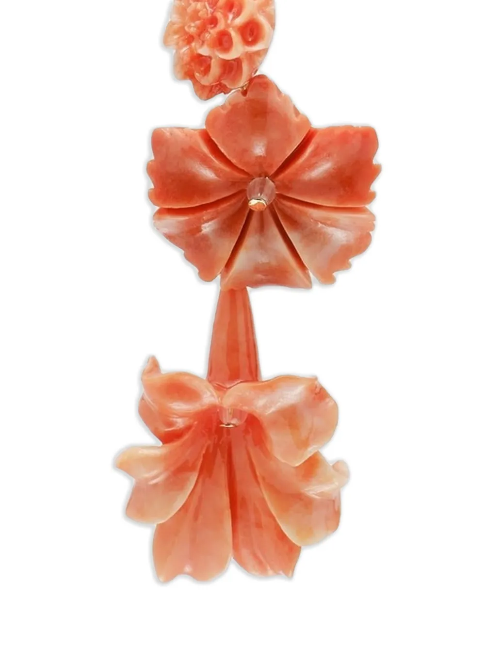 Giana Flower-Drop Earrings