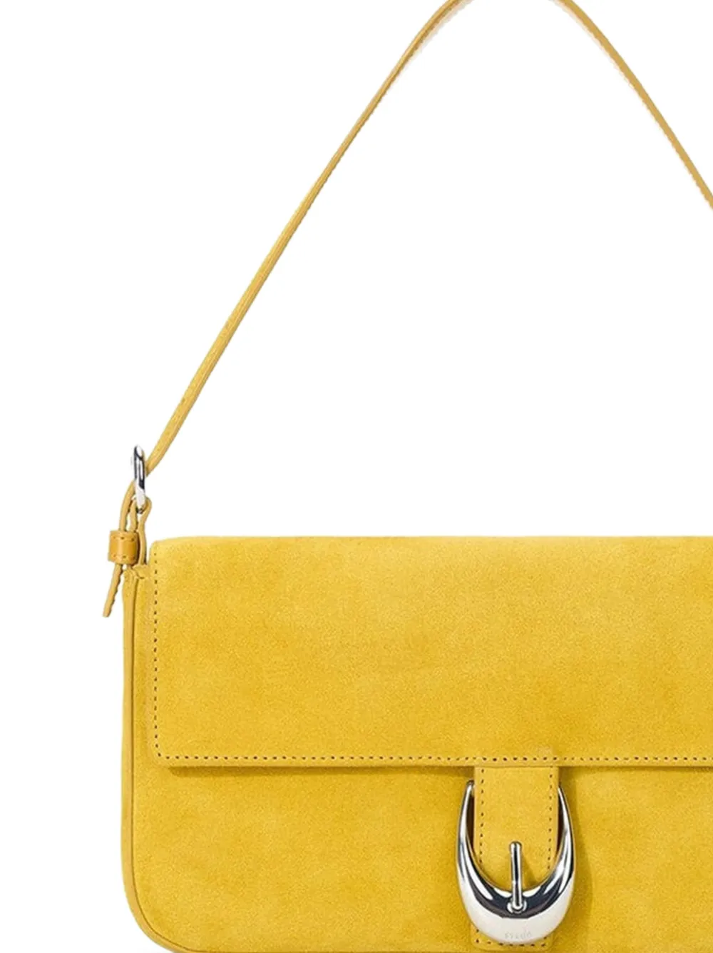  Staud Harlow Leather Shoulder Bag - Yellow 