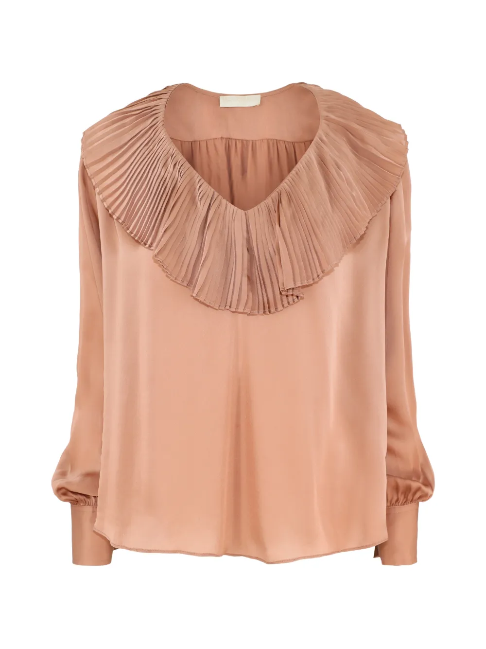 Ulla Johnson Liese pleated-detail blouse - Rosa