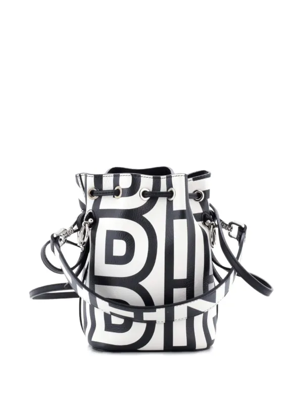 Fendi Pre-Owned x Marc Jacobs モン トレゾール プリント レザー ミニ 