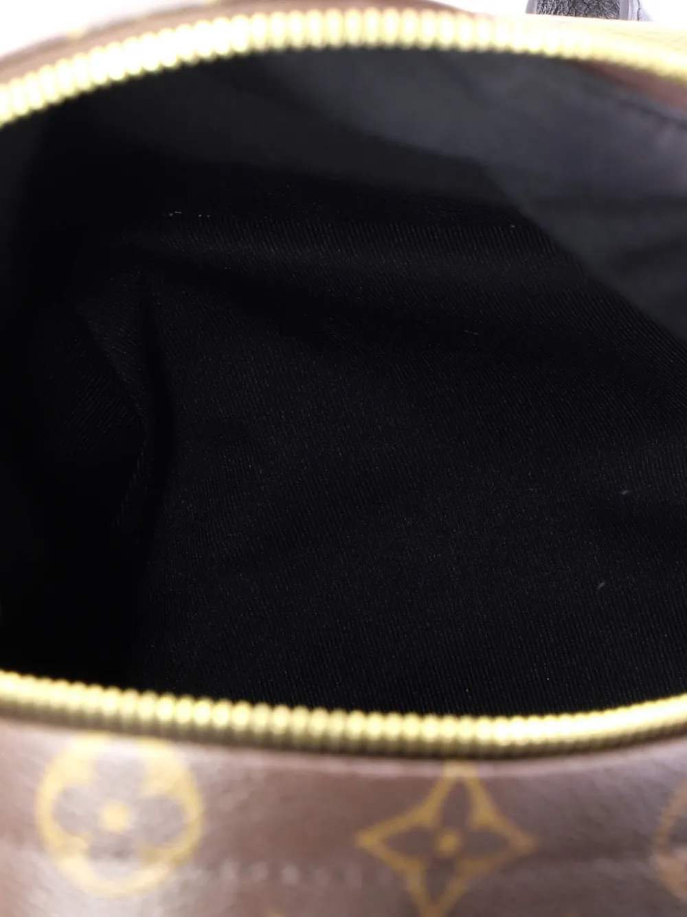 Pre-owned Louis Vuitton Palm Springs Reverse Monogram Canvas Pm Backpack In Brown