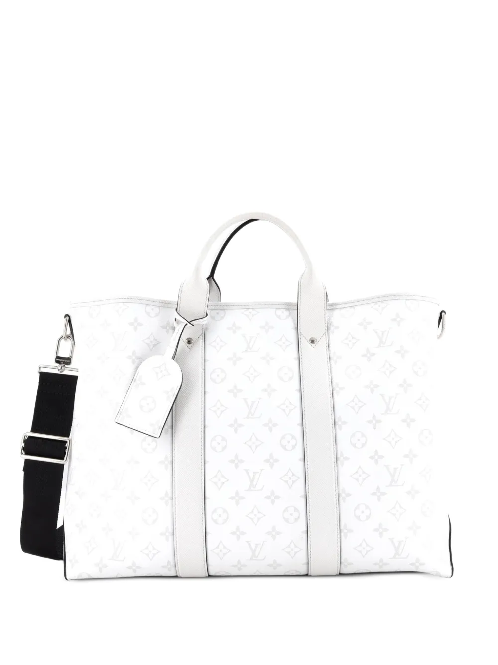 Louis Vuitton Pre-Owned Weekend NM Monogram Taigarama tote bag - Bianco