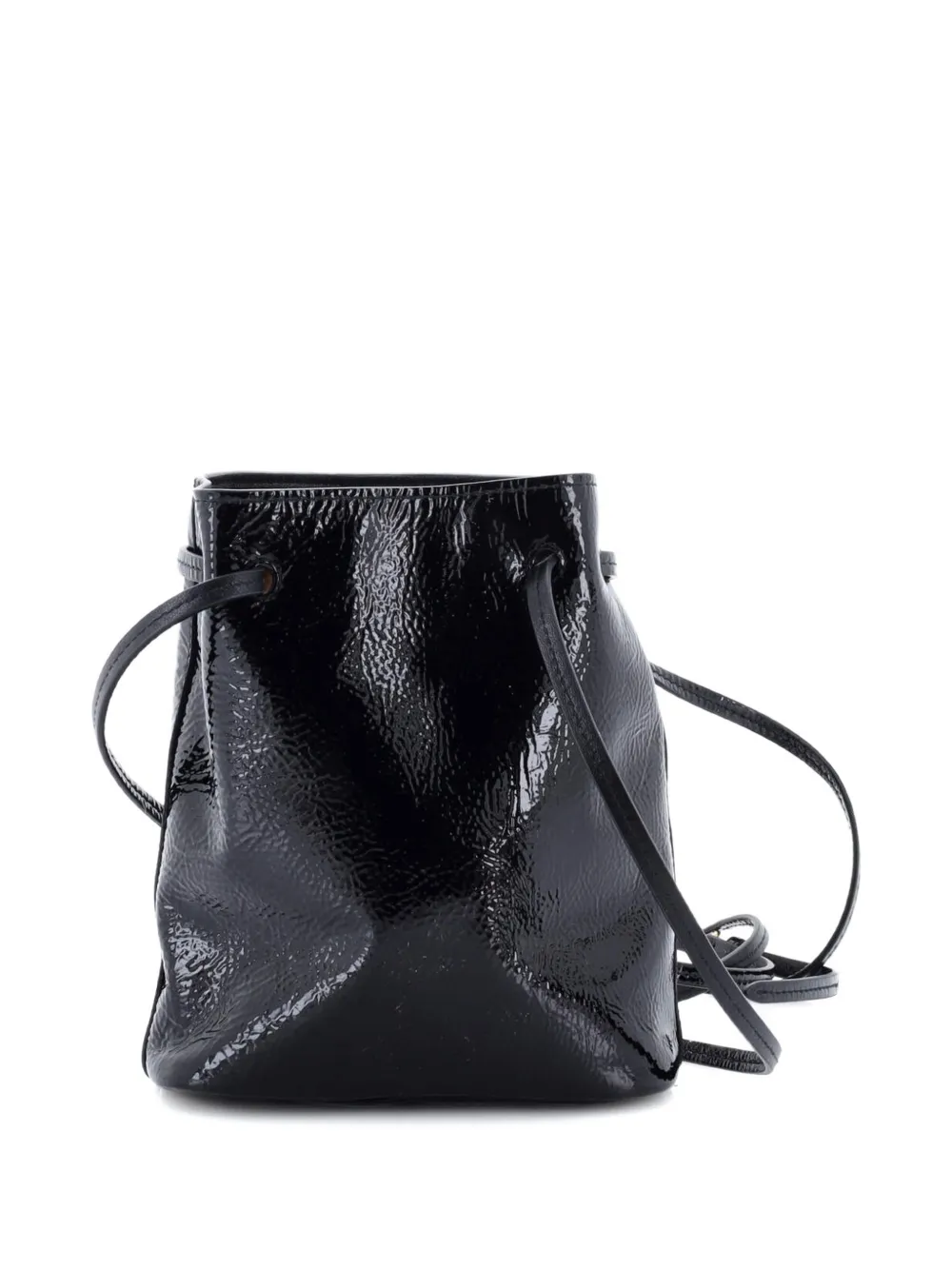 Miu Miu Pre-Owned Aviator Patent Mini bucket bag | Pre-Owned | Image 2