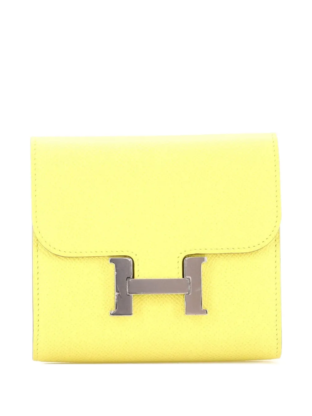 Hermès Pre-Owned Constance Wallet Epsom Compact small wallets | Yellow | Image 1