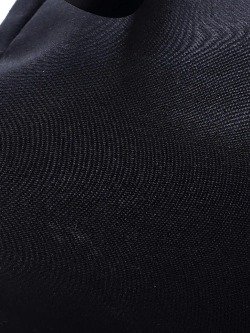 Pre-owned Hermes Herbag Toile And Leather Pm Satchel In Black