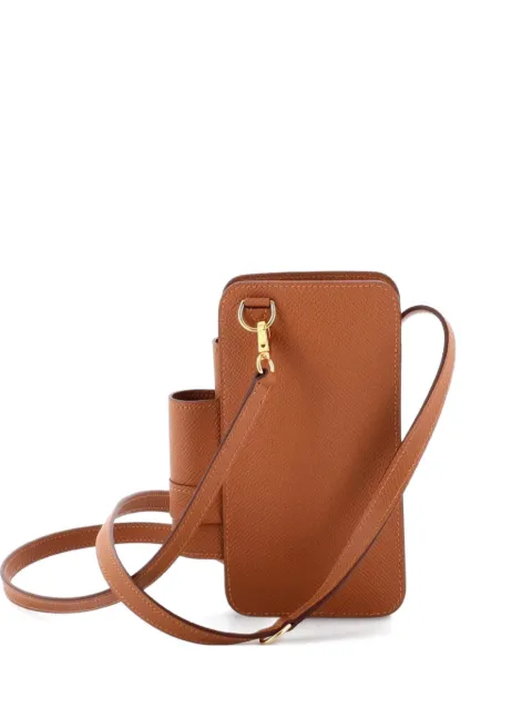 Hermès Pre-Owned Hermesway Phone Case Crossbody Bag Epsom clutch bag