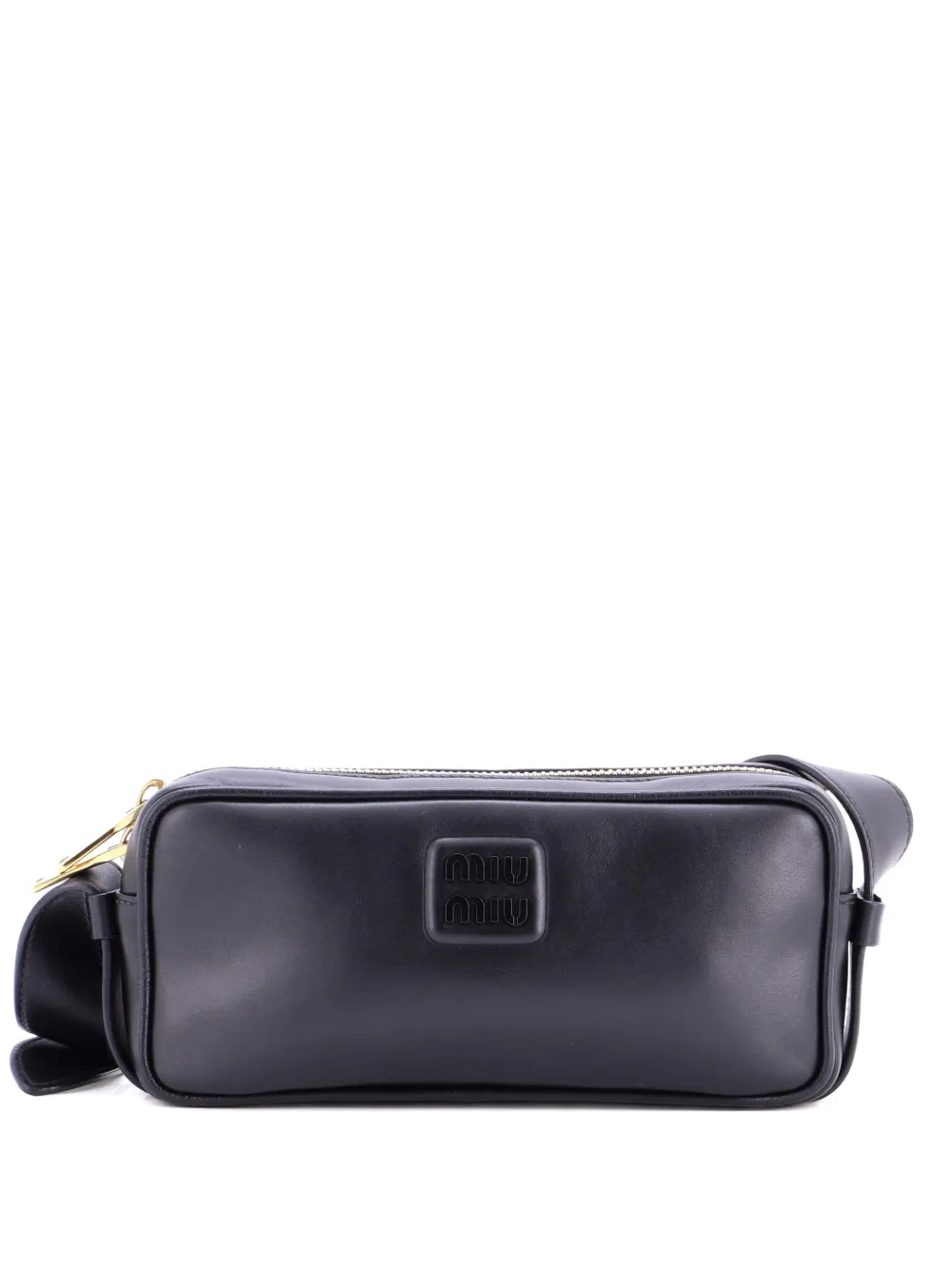 Miu Miu Pre-Owned Arcadie Camera Bag Leather shoulder bag | Black | Image 1