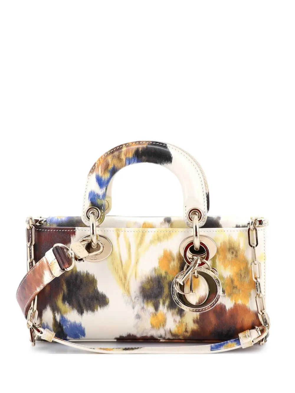 Christian Dior Pre-Owned Lady D-Joy Bag Printed Leather Small satchel - Multicolore