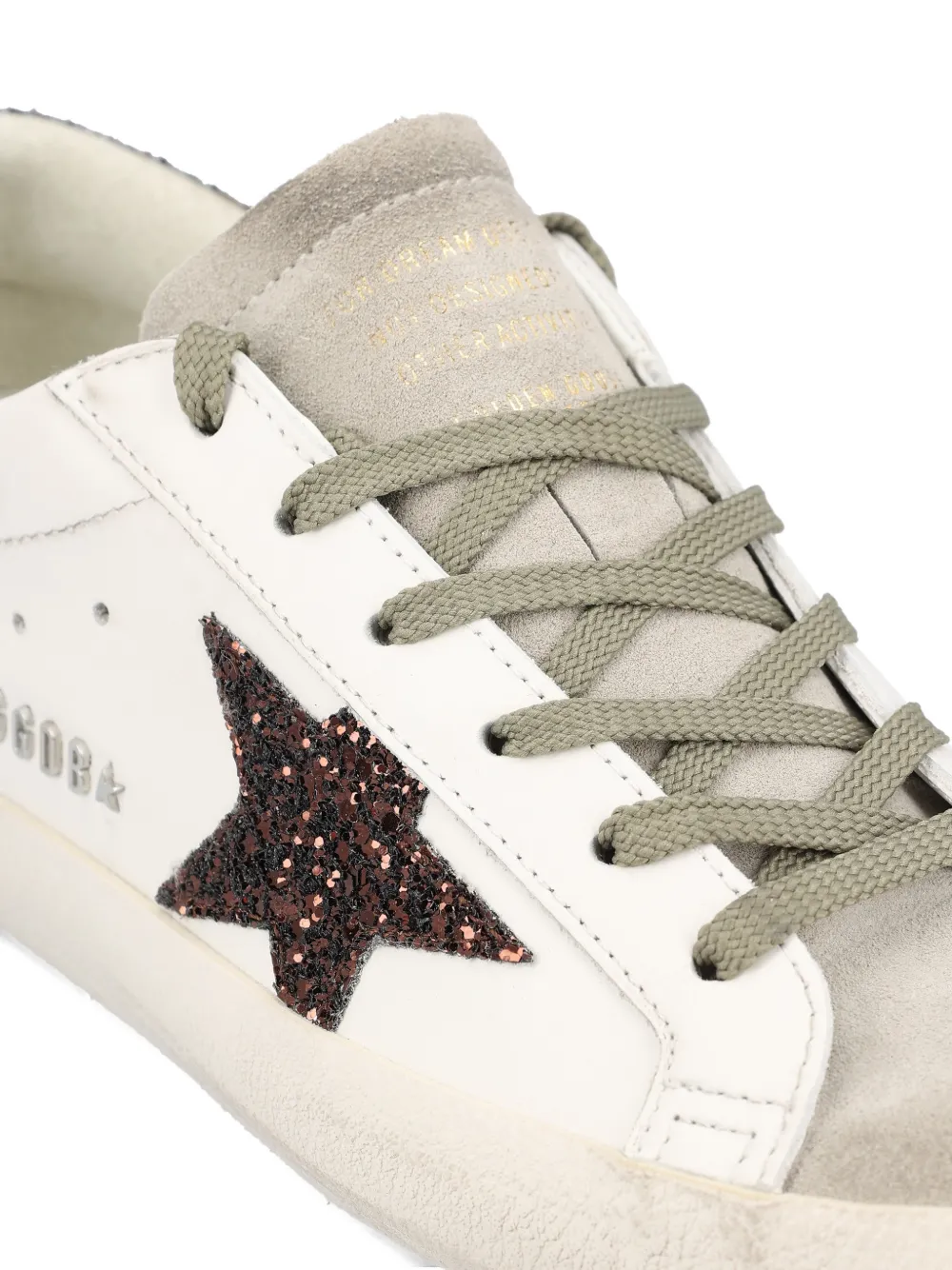 Golden Goose Low-top sneakers met ster-applicatie Wit