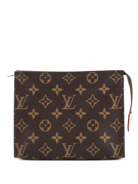 Louis Vuitton Pre-Owned Toiletry Monogram Canvas 19 pouch