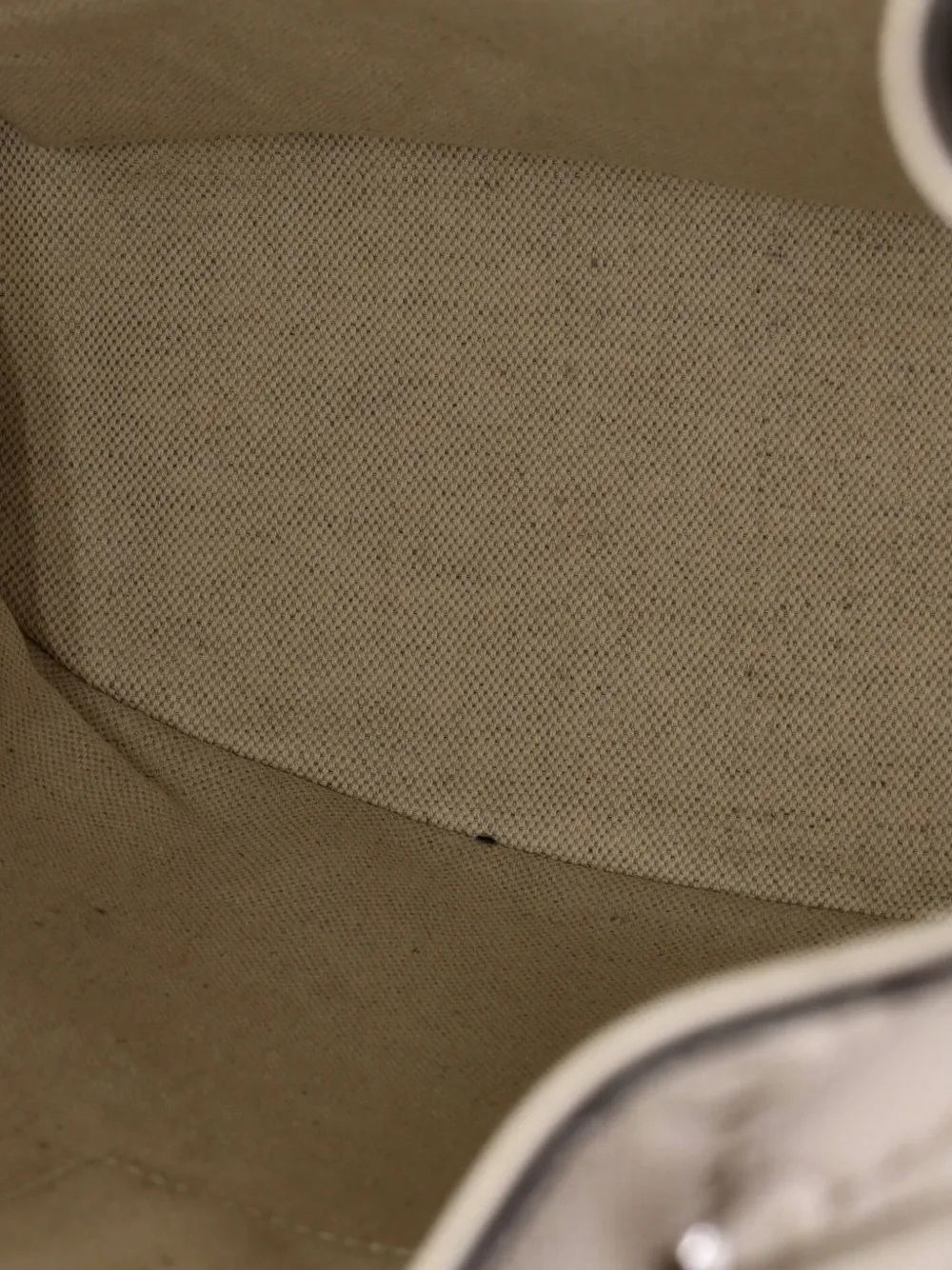 Pre-owned Gucci Double Buckle Gg Embossed Perforated Leather Large Backpack In White