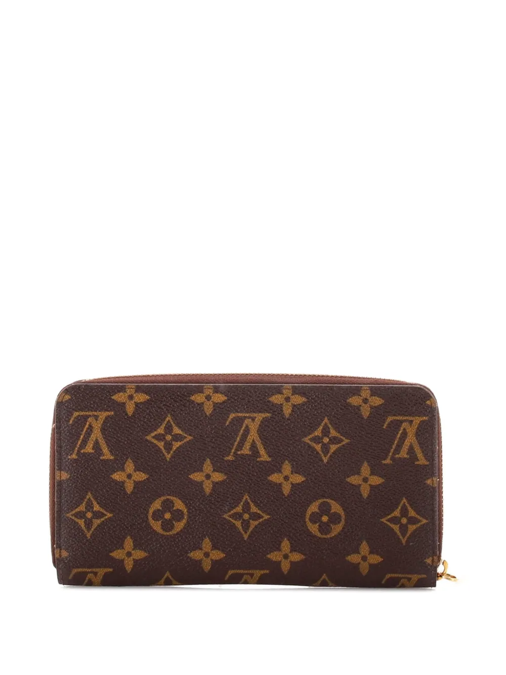 LOUIS VUITTON Pre-owned Zippy Wallet Monogram Canvas Small Wallets In Brown